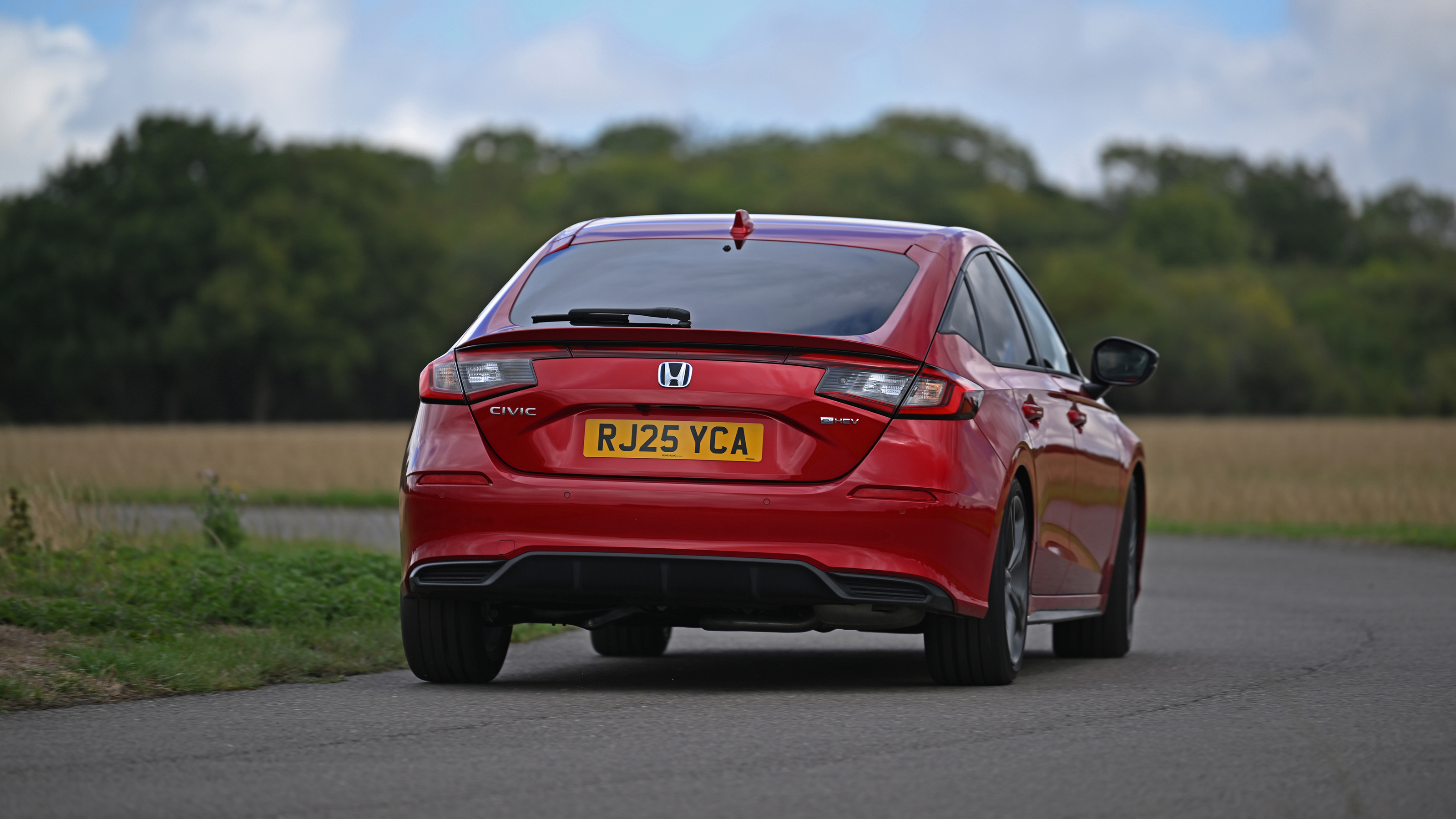 Honda Civic - rear cornering