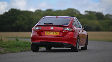 Honda Civic - rear cornering