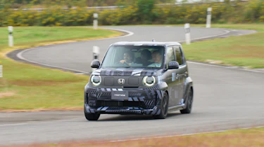 Honda Super-N prototype -front cornering