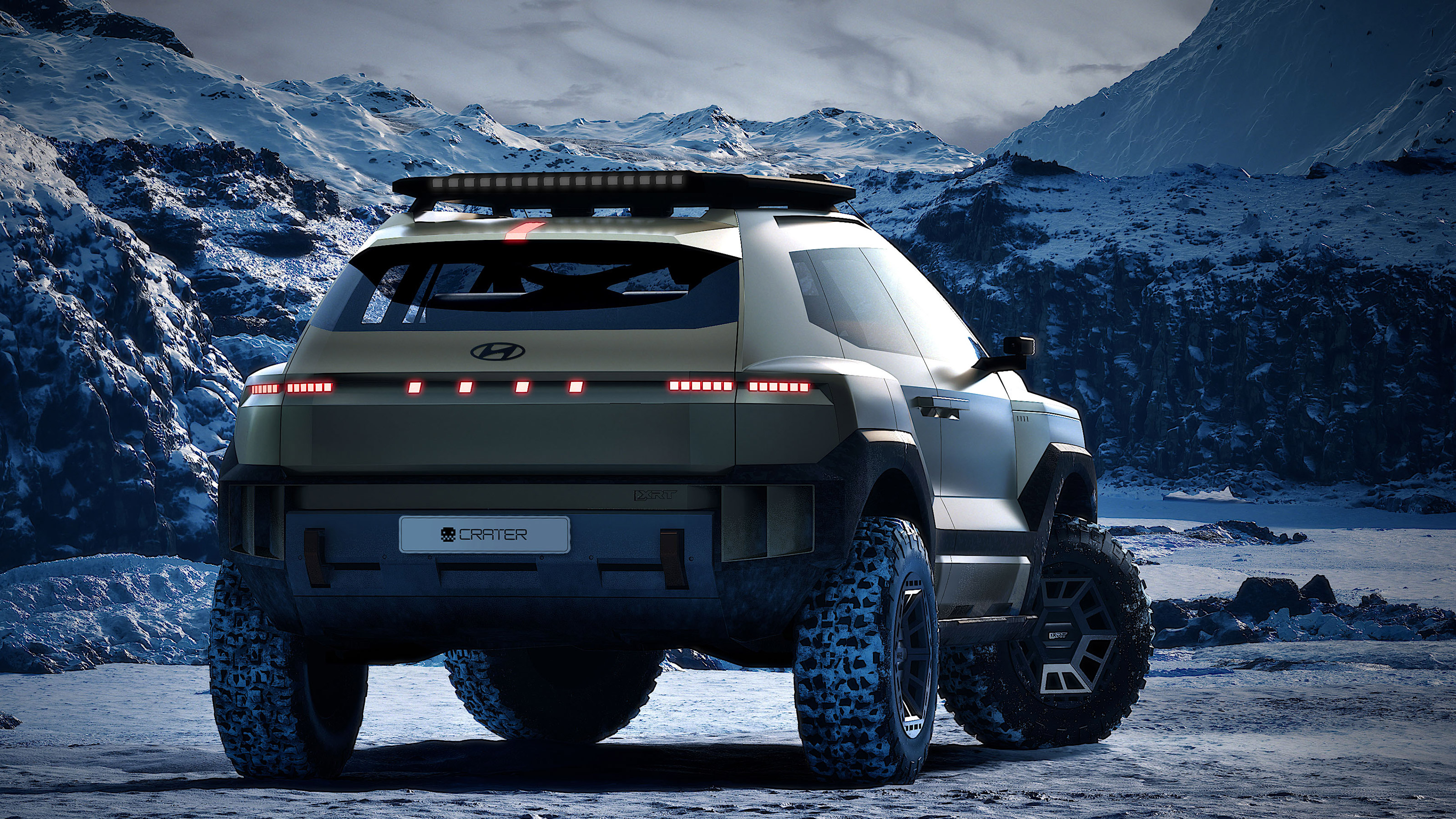 Hyundai Crater concept - rear
