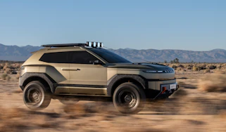 Hyundai Crater concept - front action