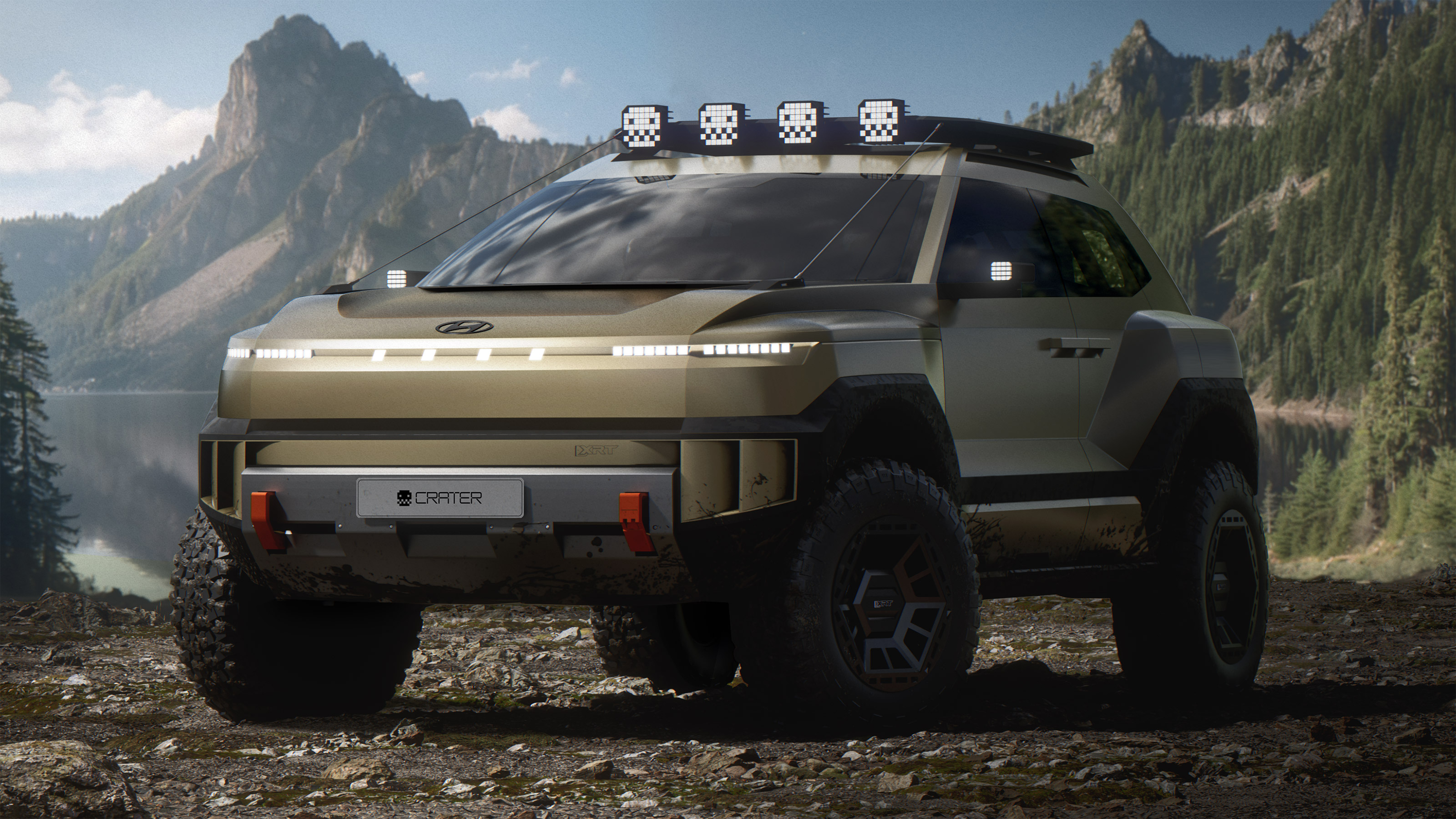Hyundai Crater concept - front