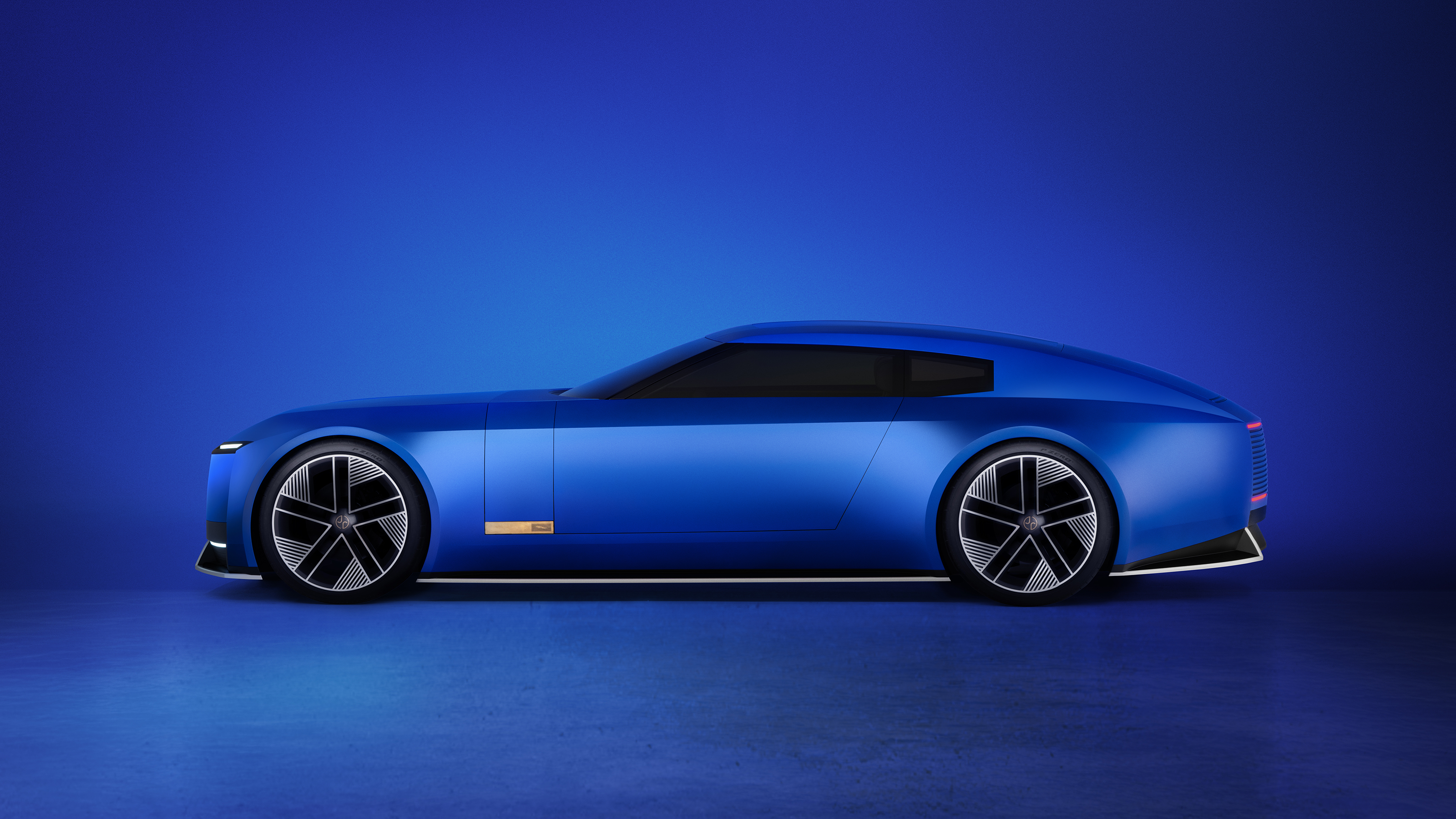 Jaguar Type 00 concept - side profile 