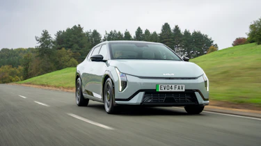 Kia EV4 Fastback driving