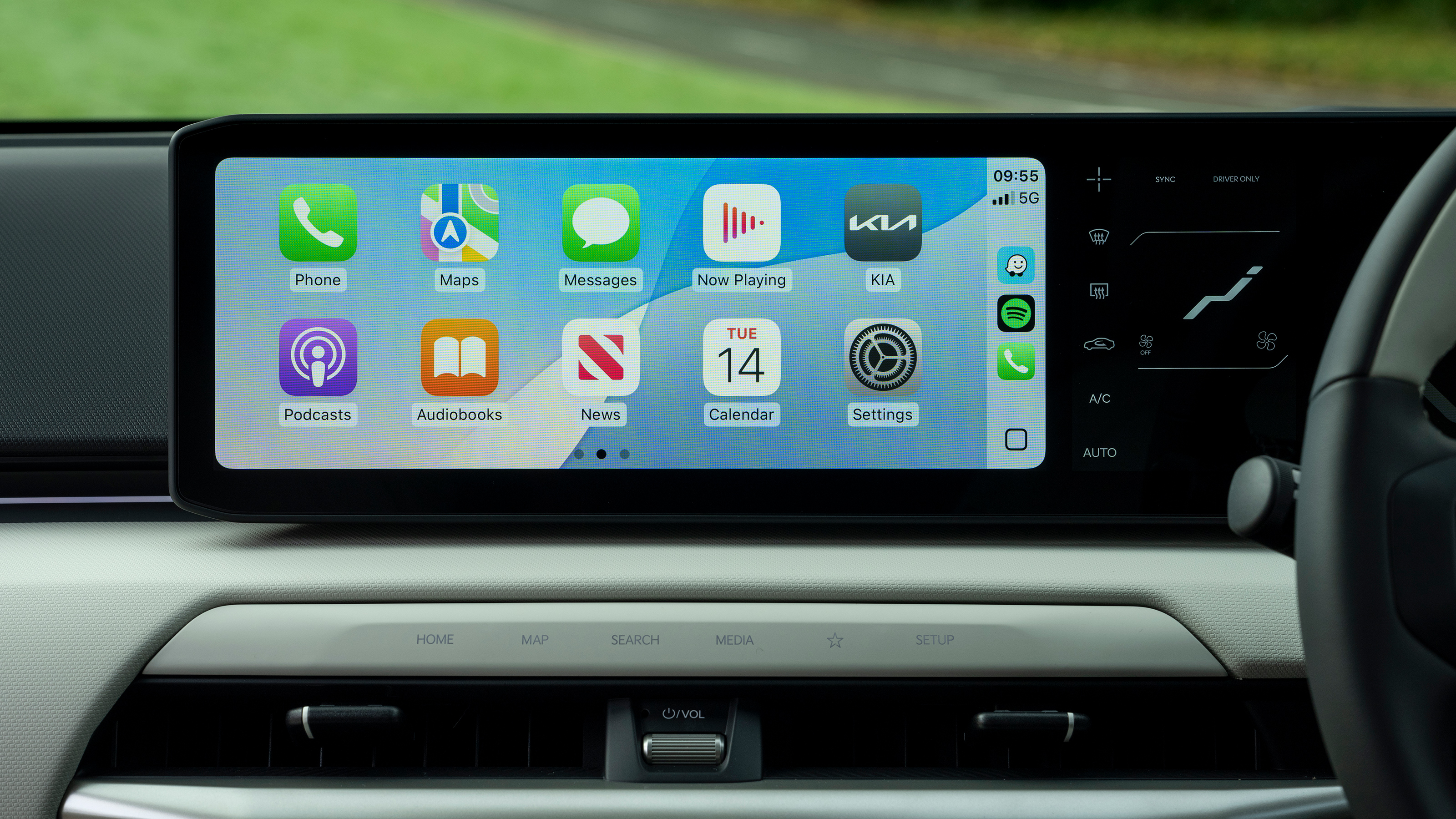 Kia EV4 Fastback GT-Line S screen