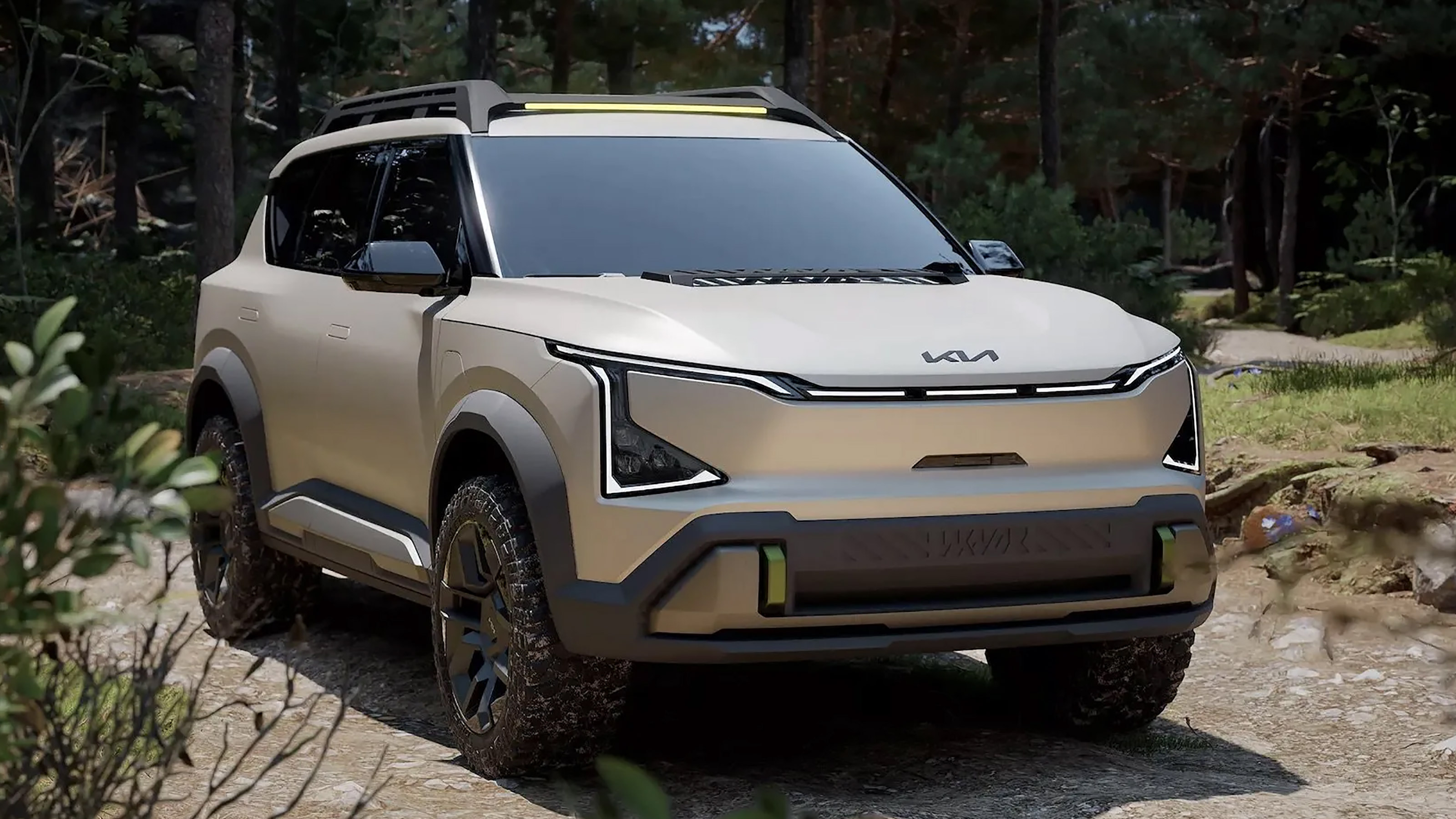 Kia EV5 WKNDR concept - front