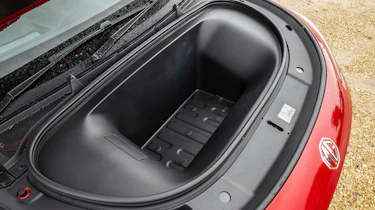MGS6 EV - front boot