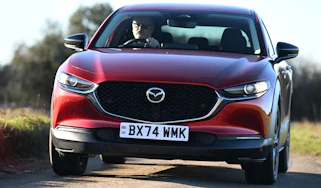 Mazda CX-30 Homura - front cornering
