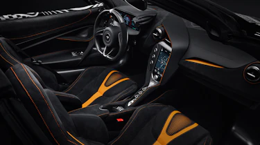 McLaren 750S Project Viva - dash