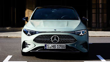 Mercedes CLA hybrid - front end