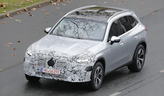 Mercedes GLC facelift - silver front 3/4