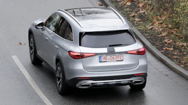 Mercedes GLC facelift - silver rear end
