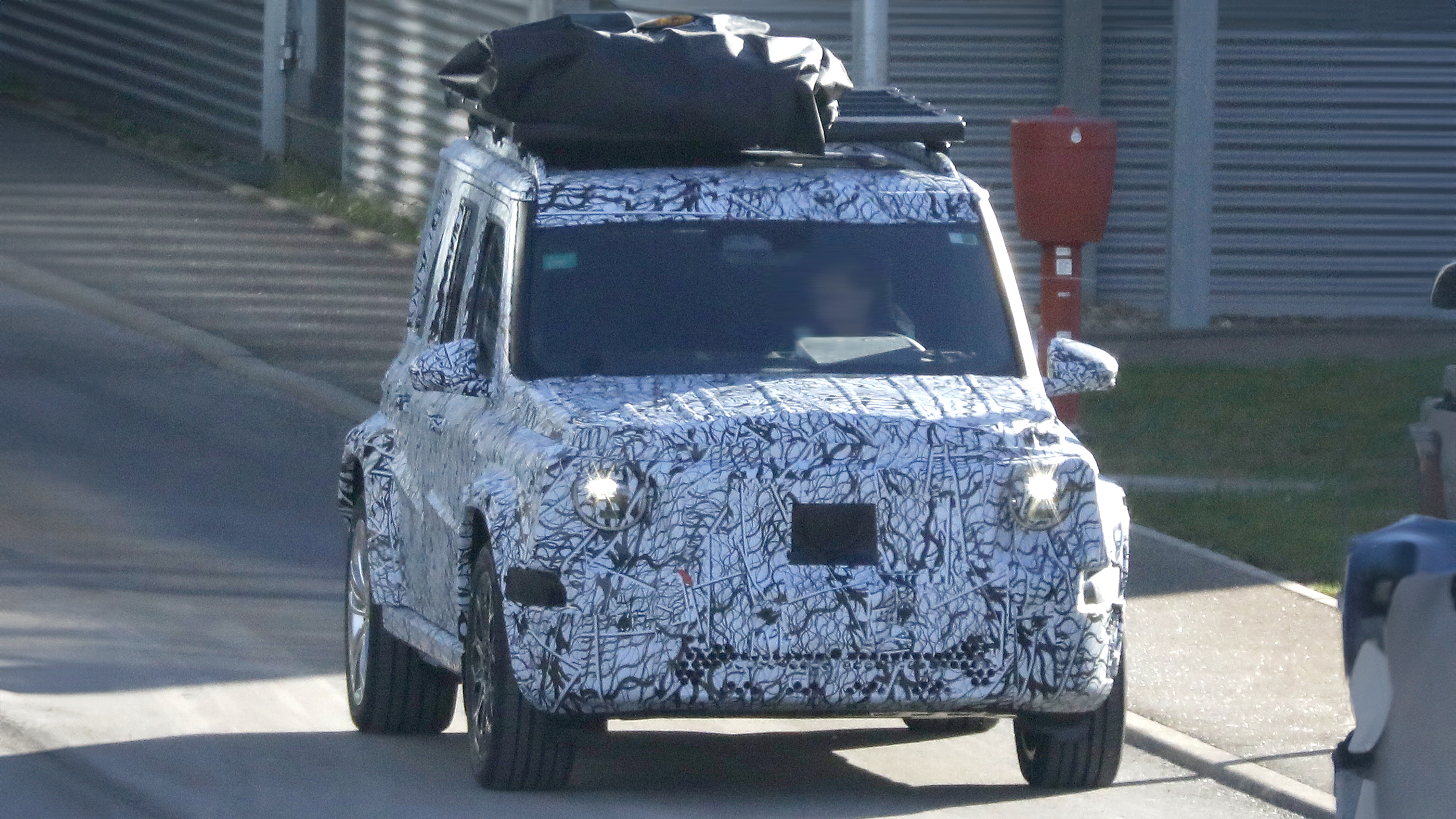 New Mercedes G-Class EQ - front 