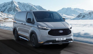New 2026 Ford E-Transit Custom - front tracking