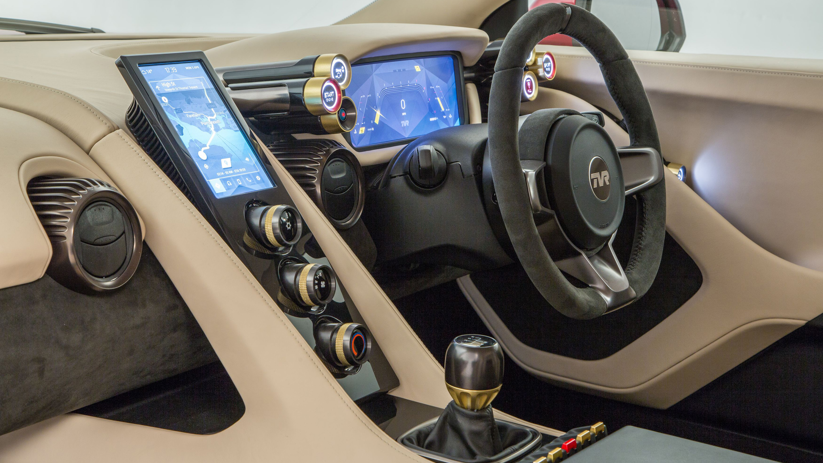New TVR Griffith - interior