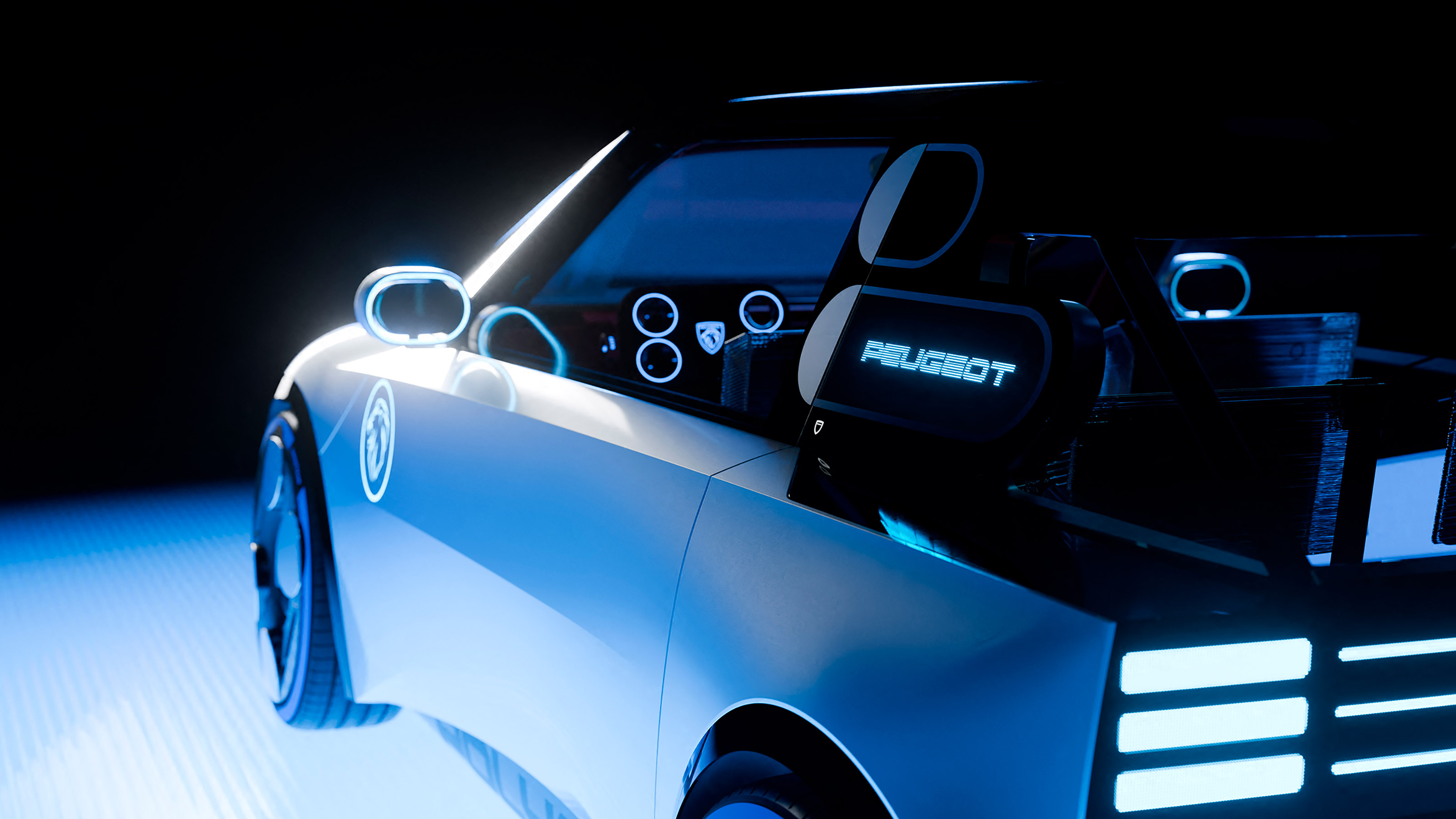 Peugeot Polygon concept - rear detail