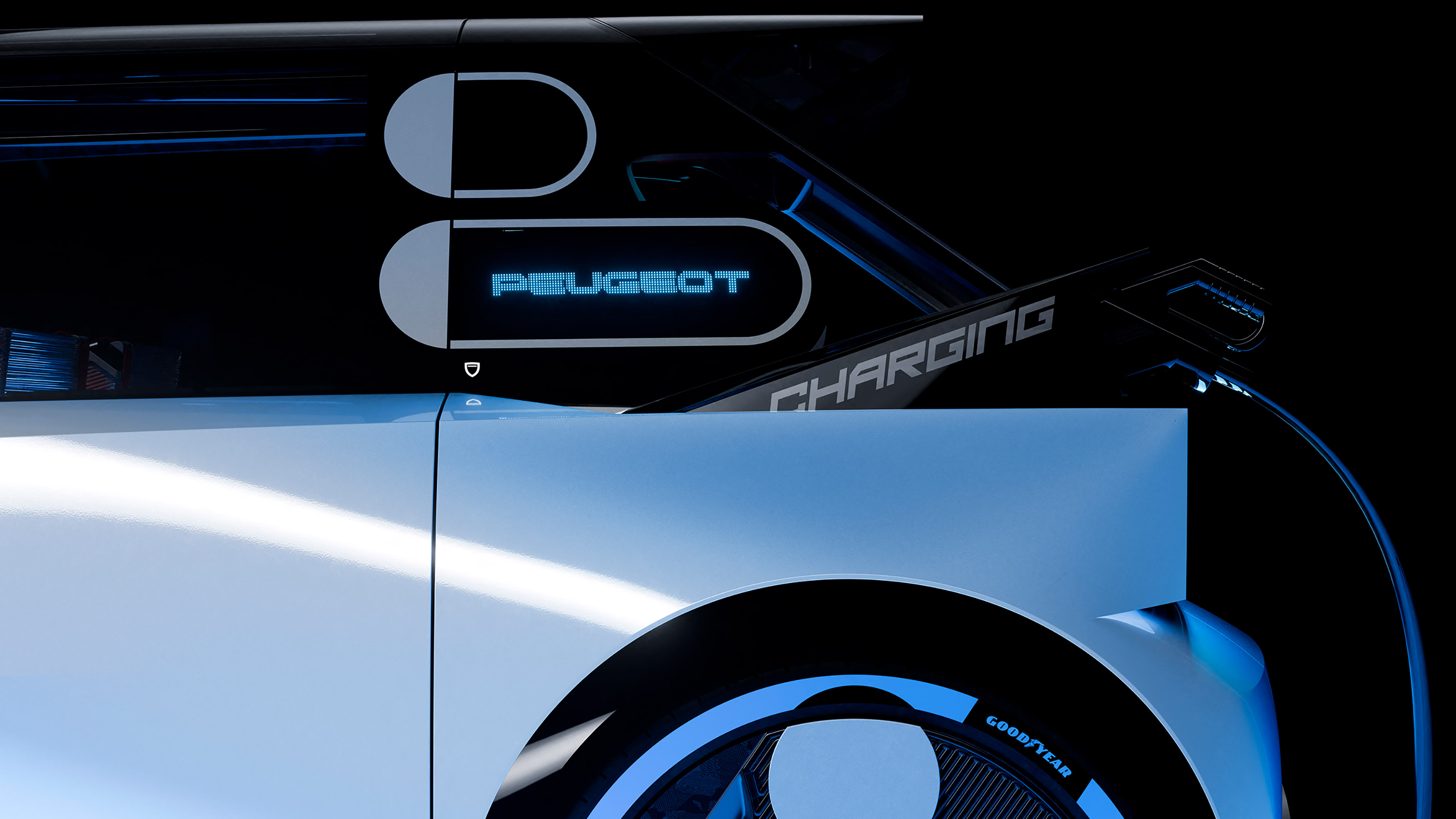 Peugeot Polygon concept - charging