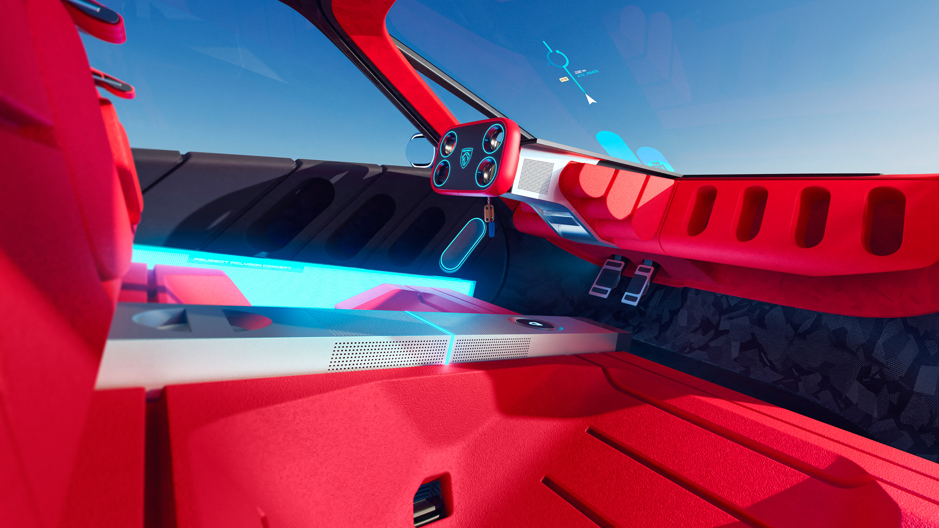 Peugeot Polygon concept - trim