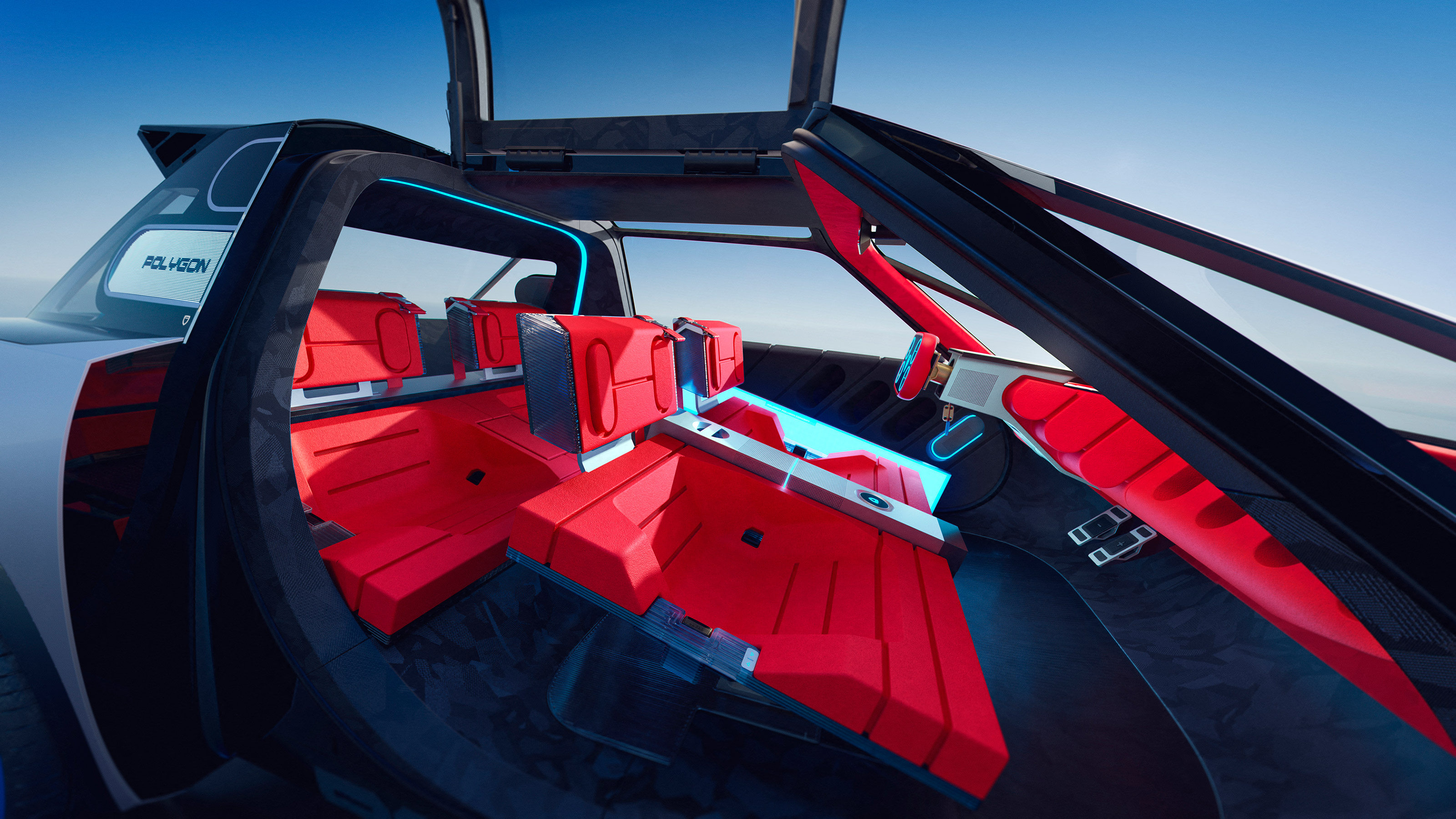 Peugeot Polygon concept - interior