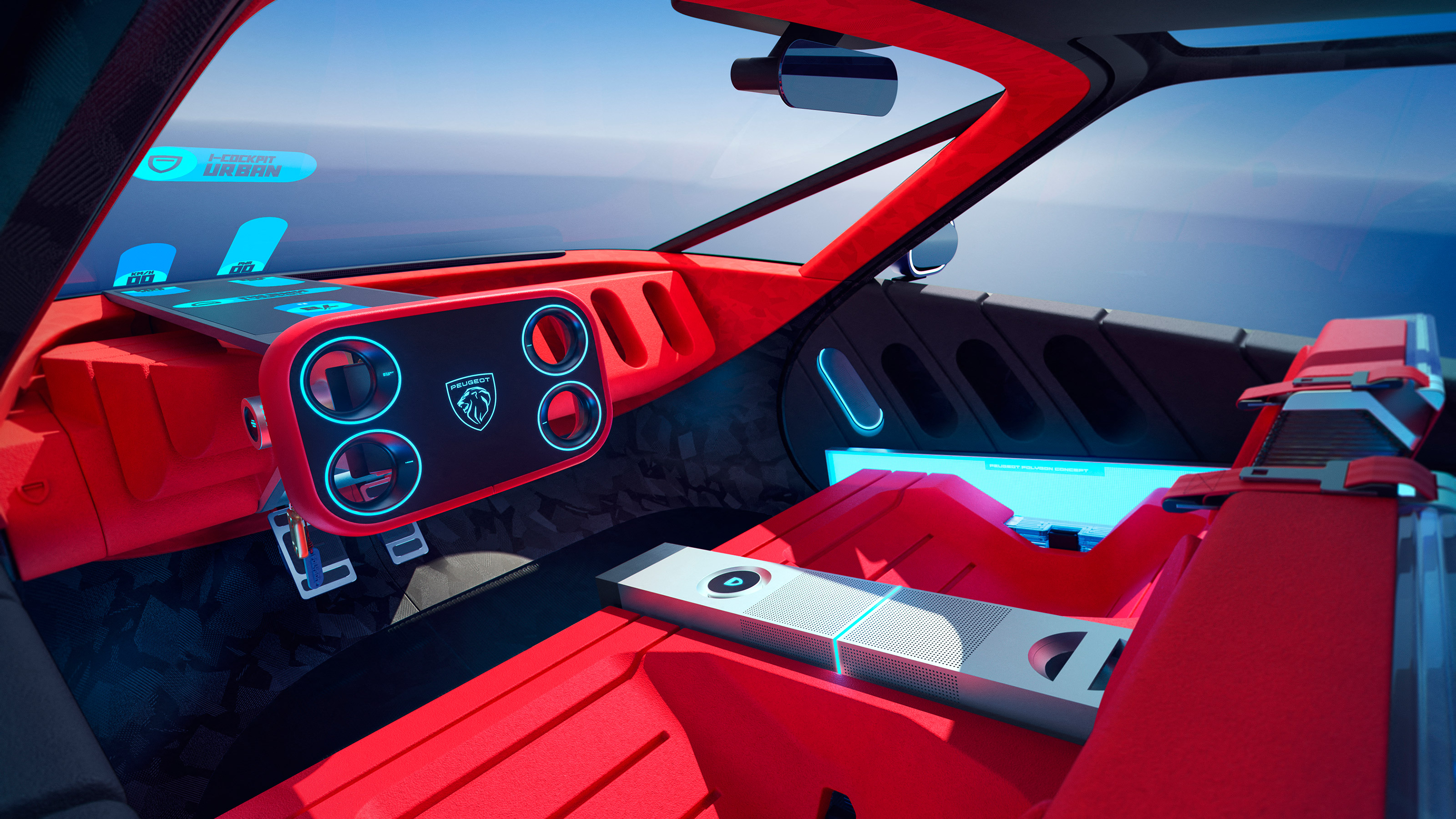 Peugeot Polygon concept - cabin