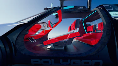 Peugeot Polygon concept - seats
