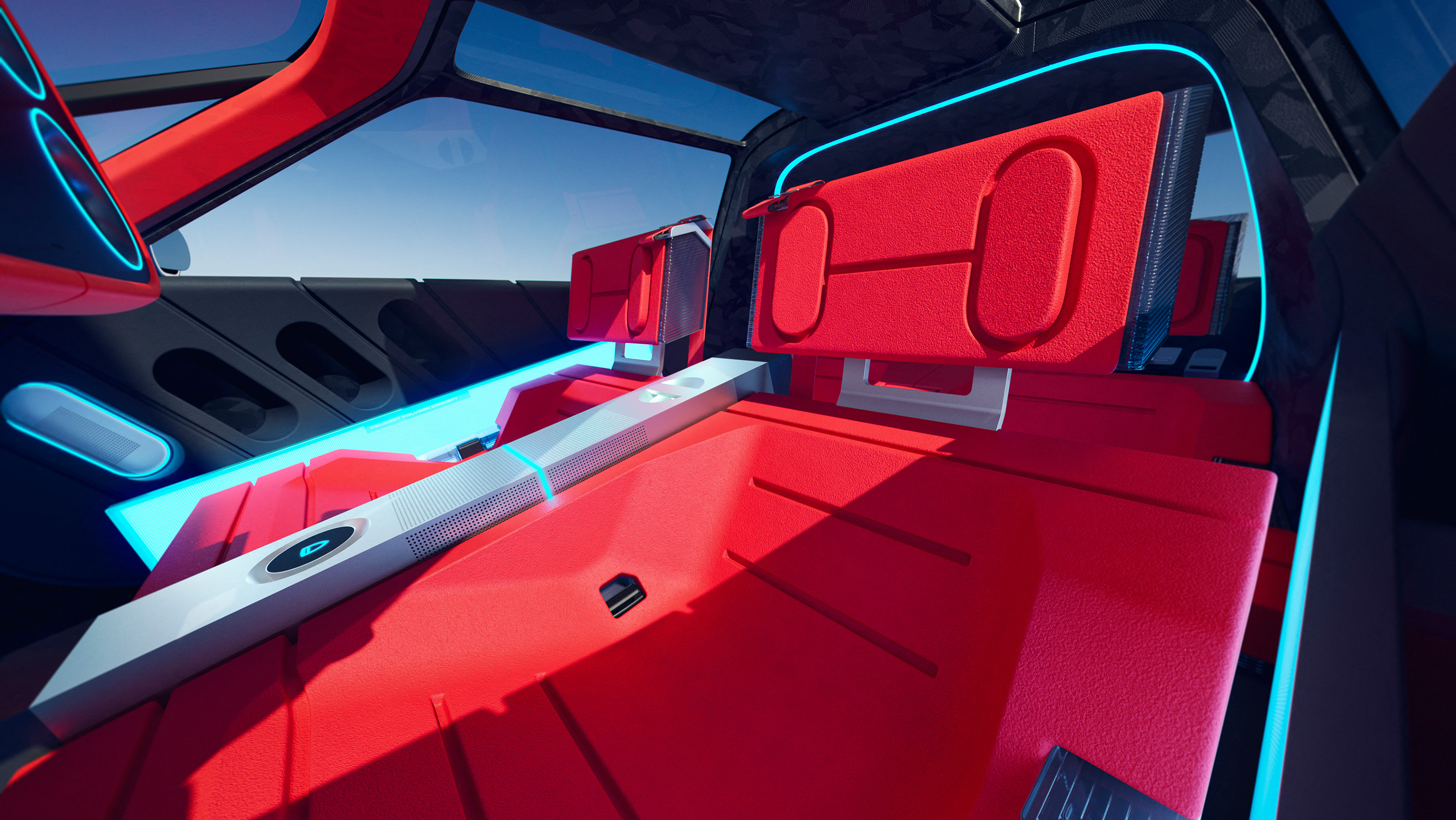 Peugeot Polygon concept - seat