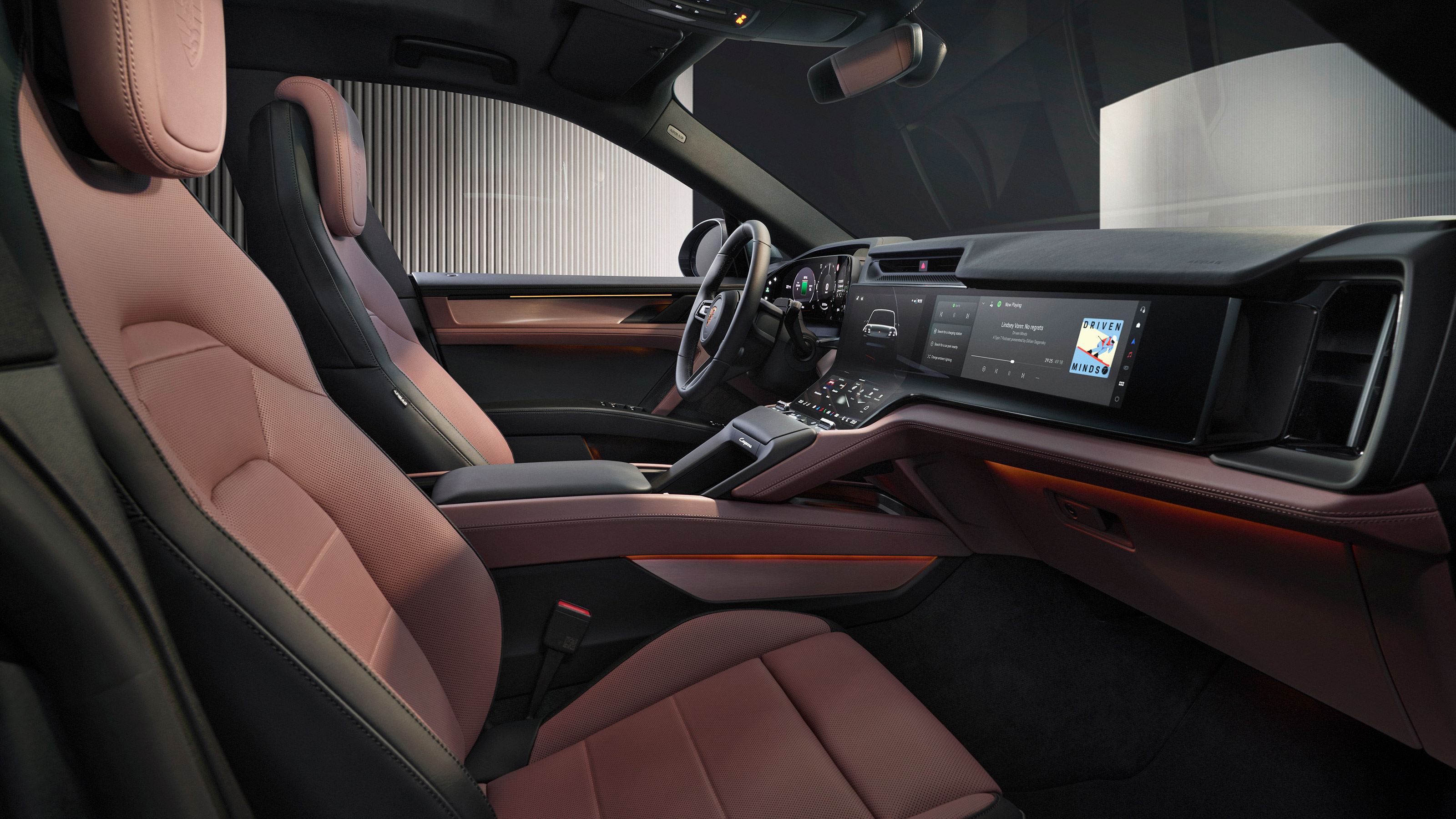 Porsche Cayenne Electric - front seats