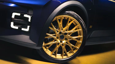 Renault 5 Bleu d’Or - wheel