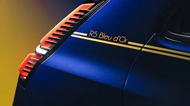 Renault 5 Bleu d’Or - rear detail