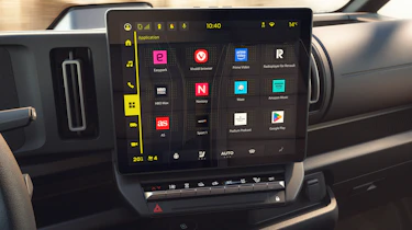 Renault Trafic - screen