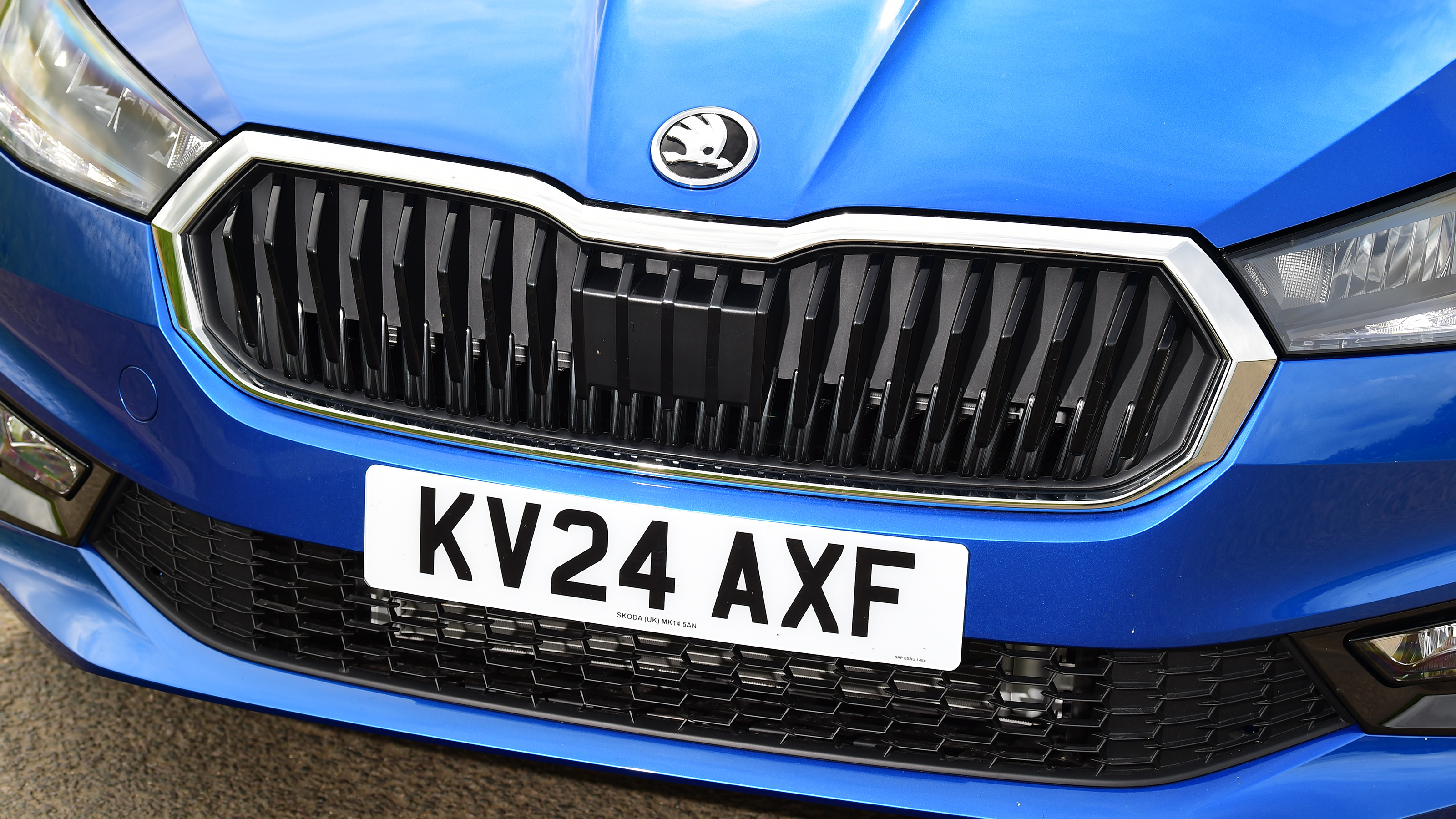Skoda Fabia - grille