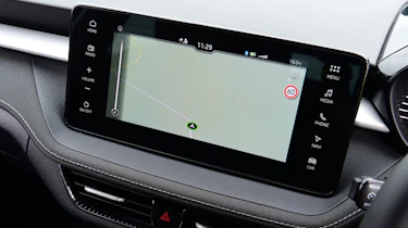 Skoda Fabia - infotainment screen