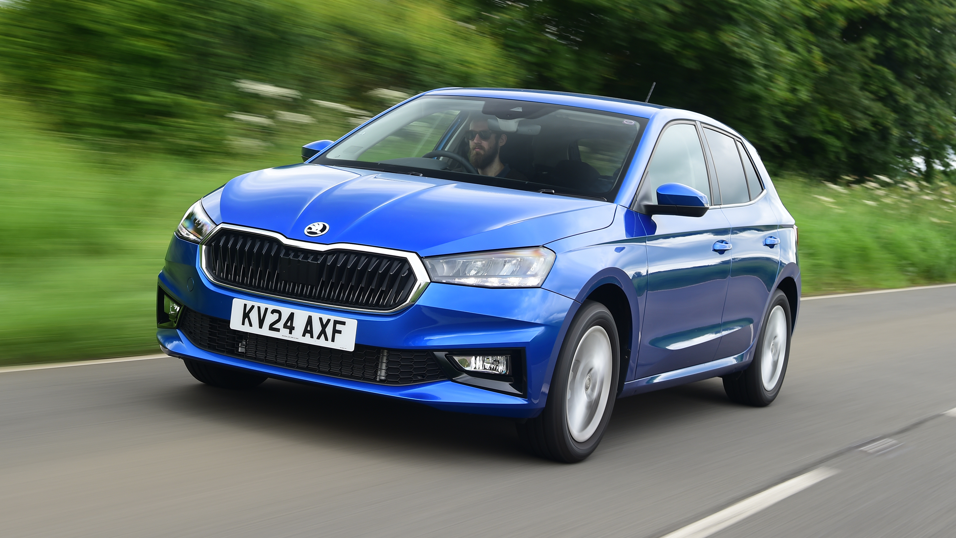 Skoda Fabia - front tracking