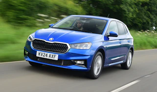 Skoda Fabia - front tracking