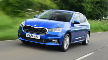 Skoda Fabia - front tracking