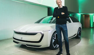 Skoda Vision O concept - Phil front 3/4