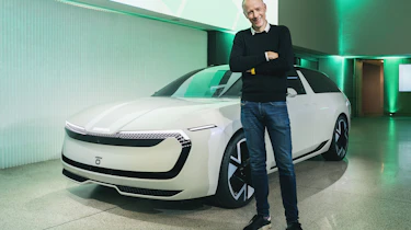 Skoda Vision O concept - Phil front 3/4
