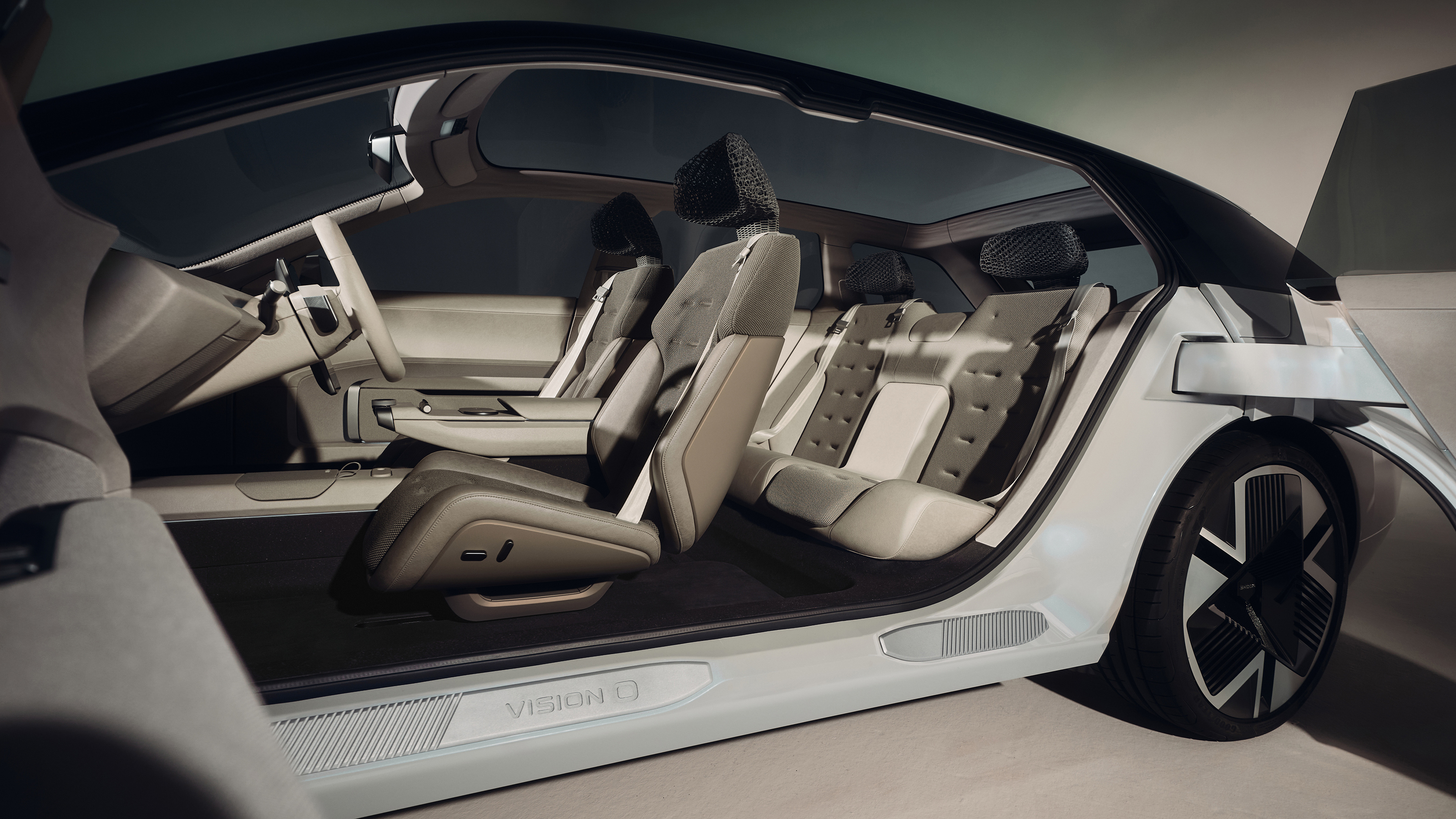 Skoda Vision O concept - doors open