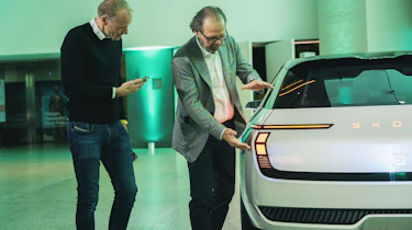 Skoda Vision O concept - Phil and rear lights