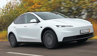 New Tesla Model Y Standard - front tracking