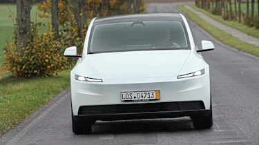 New Tesla Model Y Standard - front action