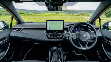 Toyota Corolla Excel in the UK - front interior