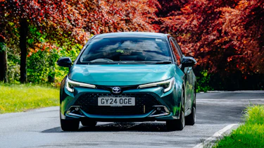 Toyota Corolla Excel in the UK - front dynamic
