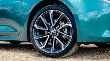 Toyota Corolla Excel in the UK - front alloy wheels