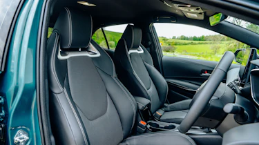 Toyota Corolla Excel in the UK - interior, front seats