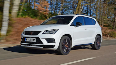 Used Cupra Ateca - front action