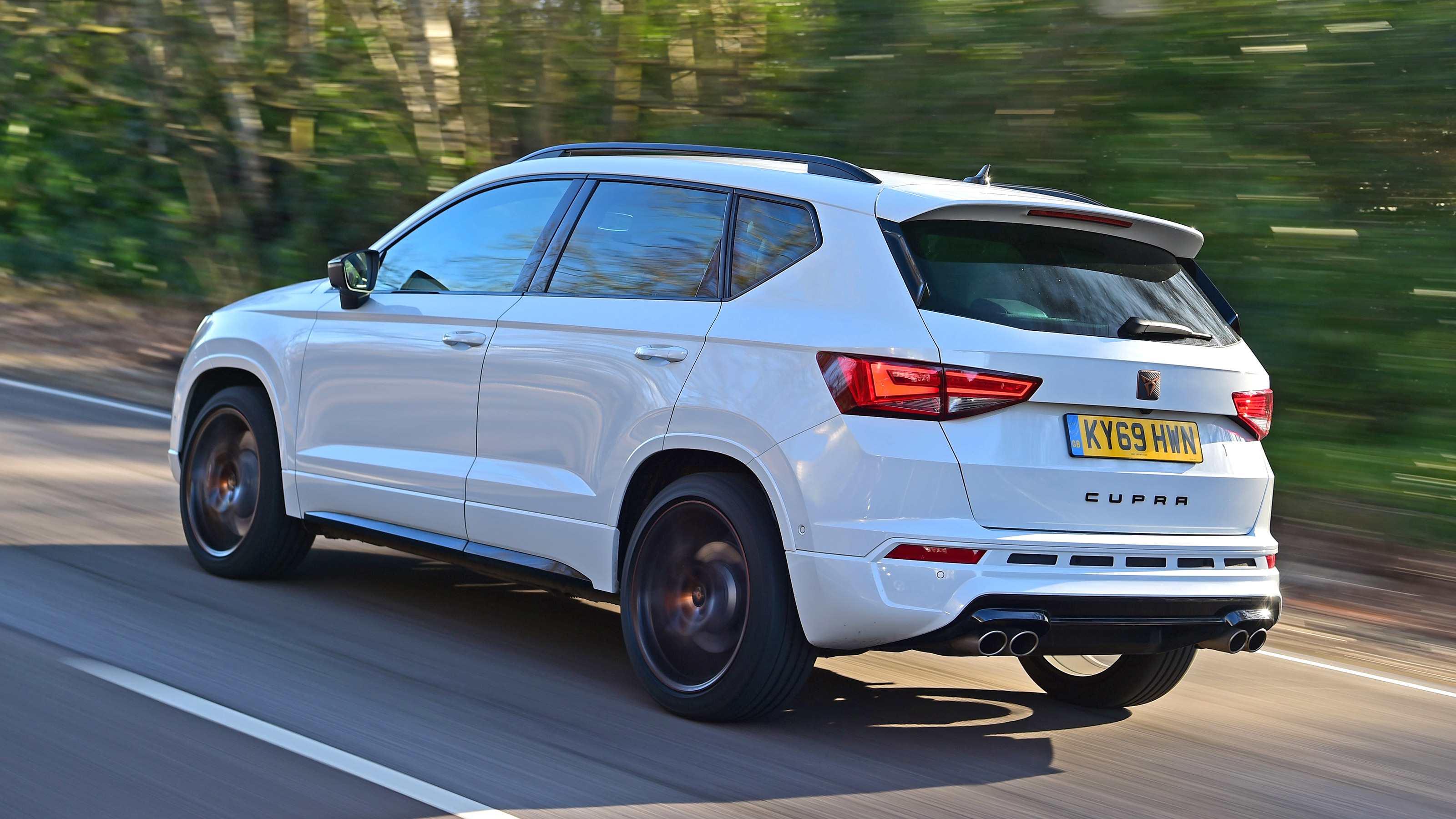 Used Cupra Ateca - rear action