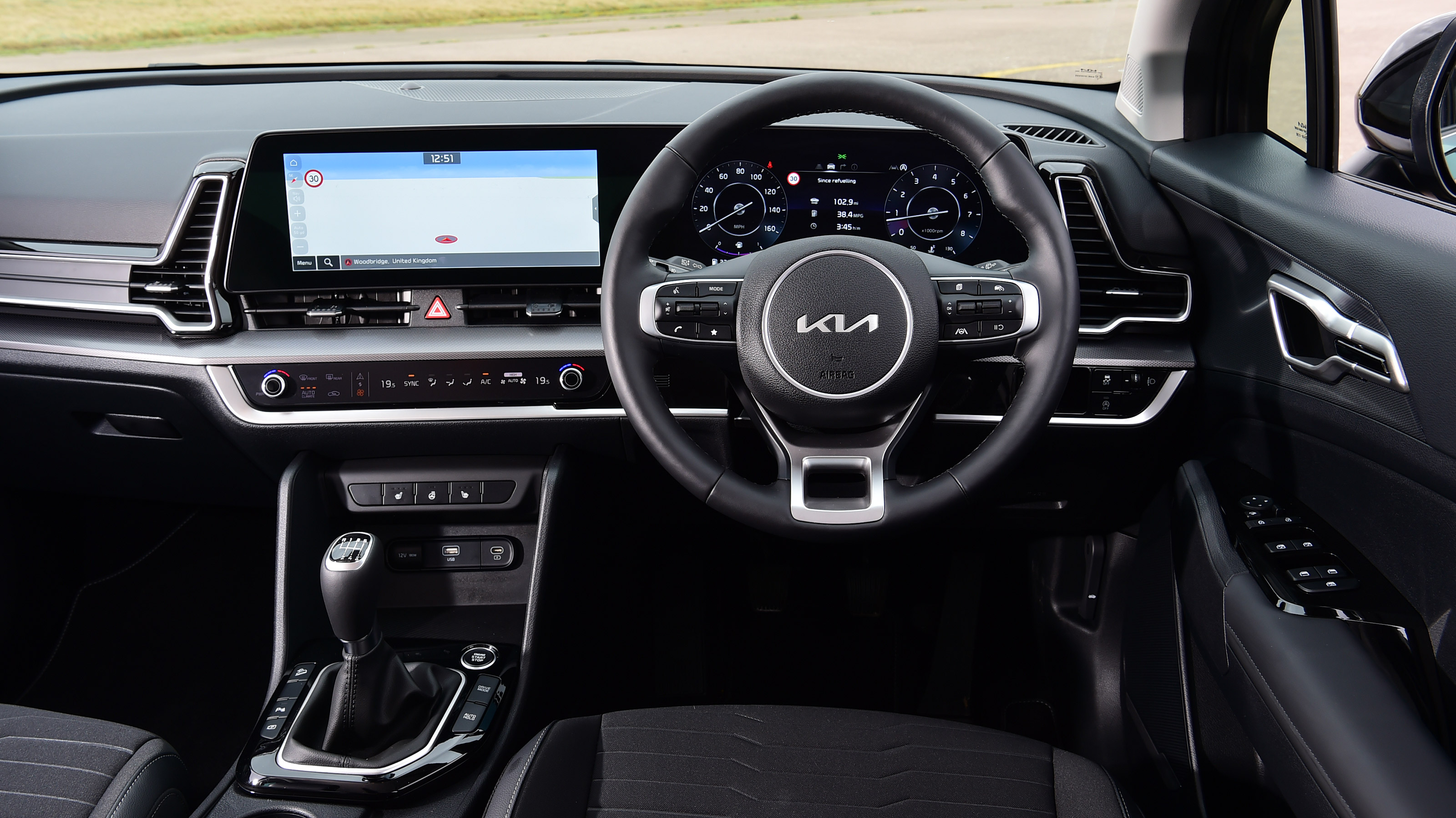 Used Kia Sportage Mk5 - dash