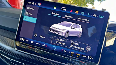 VW Golf R - infotainment