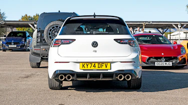 VW Golf R - rear end